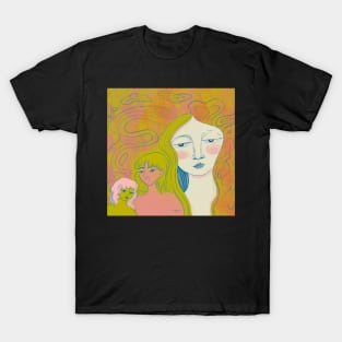 Muses Surrounded by a Haze of Spirits T-Shirt